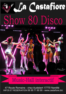 Dîner-spectacle Music-Hall i Les années 80